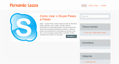 Desktop Screenshot of fernandolessa.net